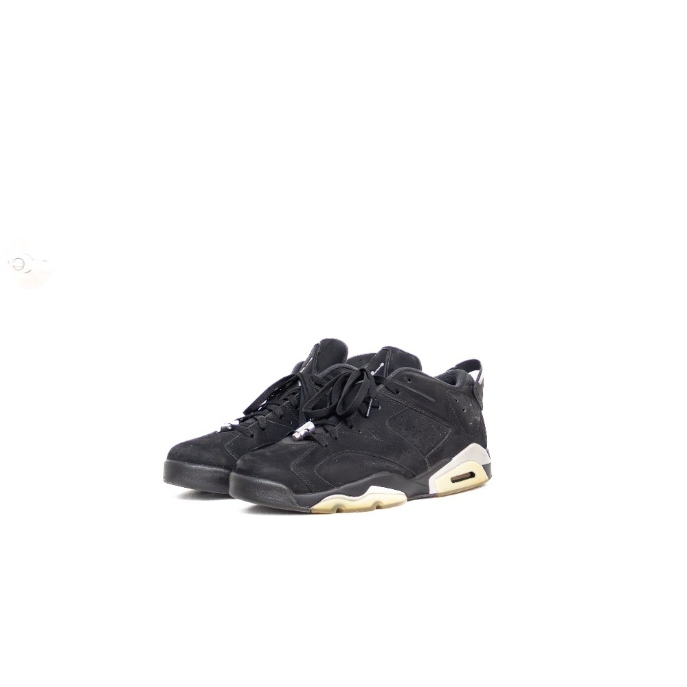 Nike Air Jordan 6‎ Retro Low “Chrome” Black/Metallic Silver – Size US 13 / UK 12